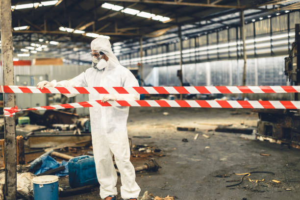 Professional Hoarding Cleanup technician working in Waterford Works, NJ